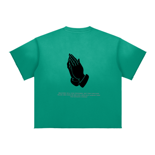 GODLY MENTALITY™ “Grace in Every Thread” Unisex Distressed T-Shirt