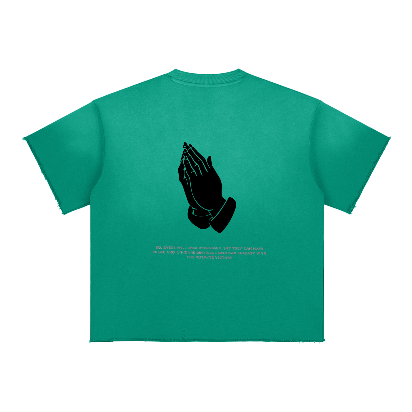 Sun Fade Raw Edge T-Shirt