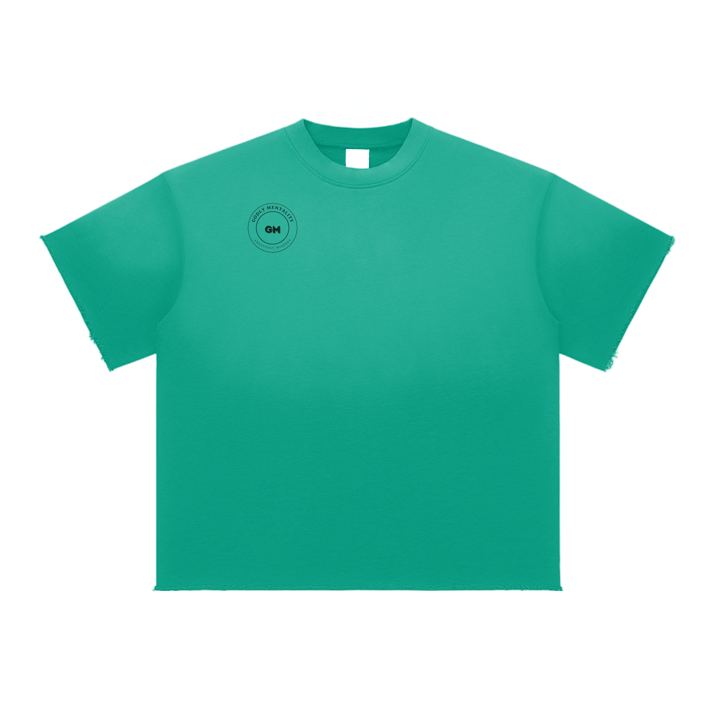 Sun Fade Raw Edge T-Shirt