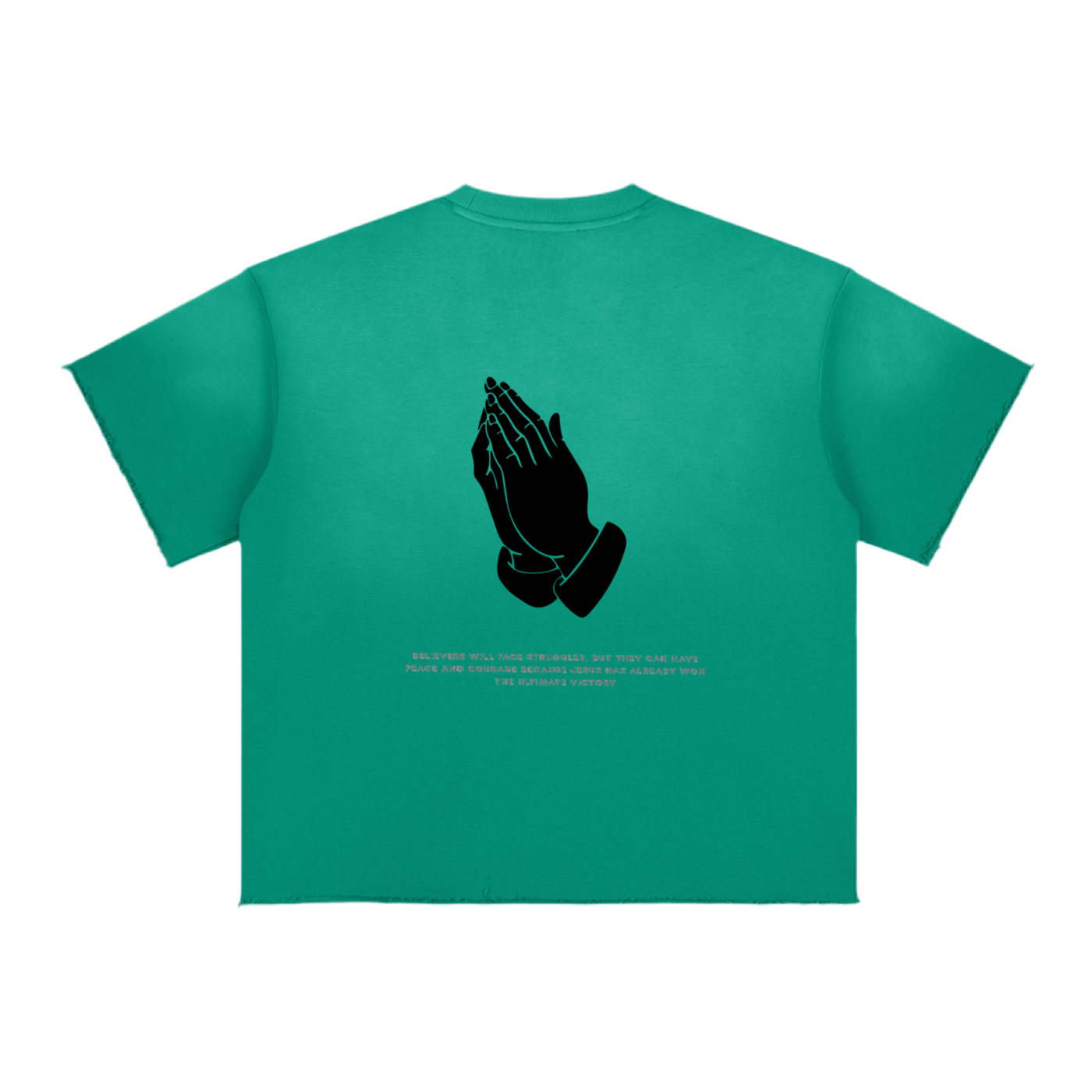 GODLY MENTALITY™ “Grace in Every Thread” Unisex Distressed T-Shirt